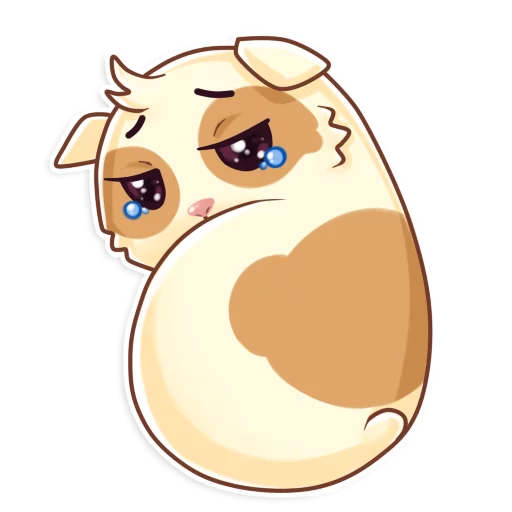 😢 Стикер «Cavy» для Telegram