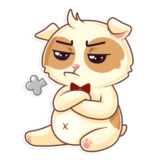 😤 Стикер «Cavy» для Telegram