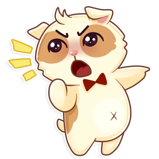 😡 Стикер «Cavy» для Telegram