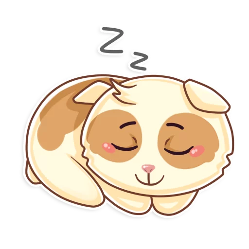 😴 Стикер «Cavy» для Telegram