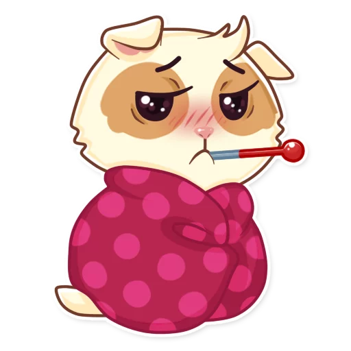 🤒 Стикер «Cavy» для Telegram