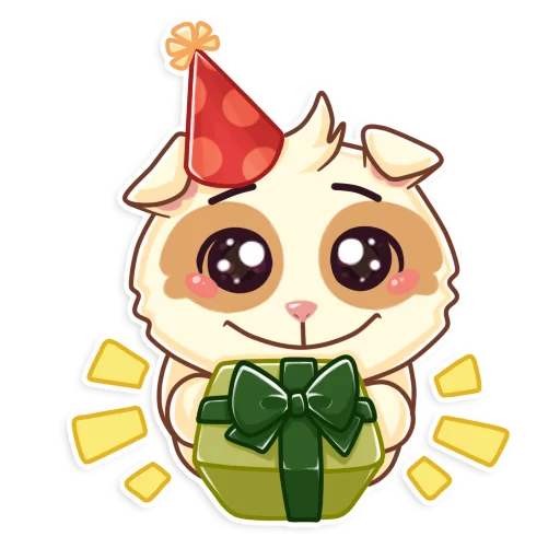 🎉 Стикер «Cavy» для Telegram