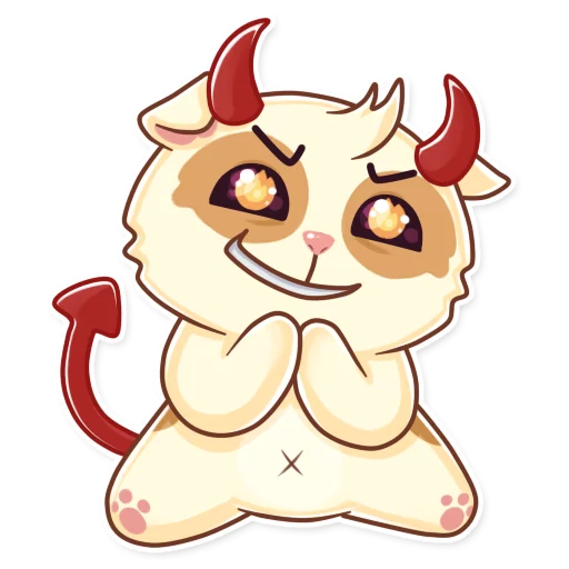 😈 Стикер «Cavy» для Telegram