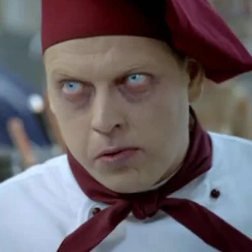 🧟‍♂️ Стикер «Сериал Кухня» для Telegram