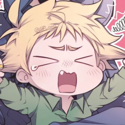 😫 Стикер «tweek» для Telegram