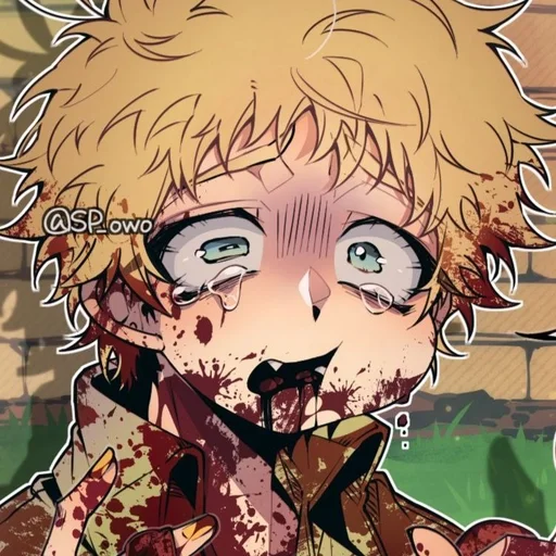 😭 Стикер «tweek» для Telegram