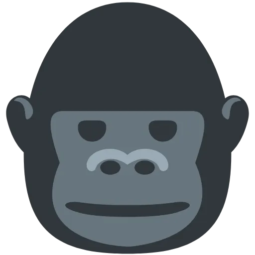 🦍 Эмодзи «Twemoji Animals» для Telegram