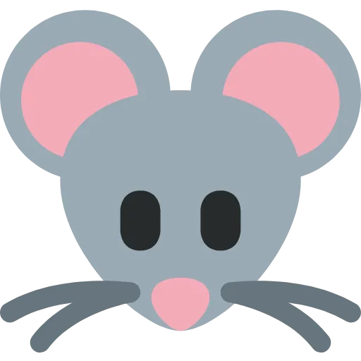 🐭 Эмодзи «Twemoji Animals» для Telegram