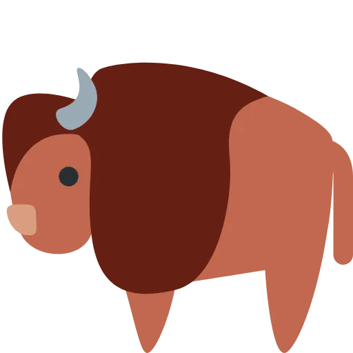 🦬 Эмодзи «Twemoji Animals» для Telegram