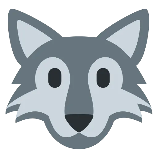 🐺 Эмодзи «Twemoji Animals» для Telegram
