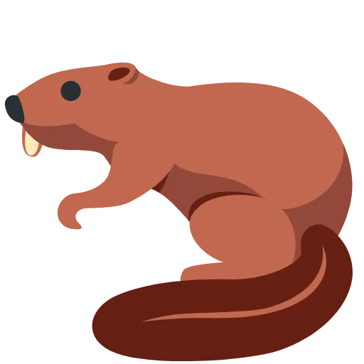 🦫 Эмодзи «Twemoji Animals» для Telegram