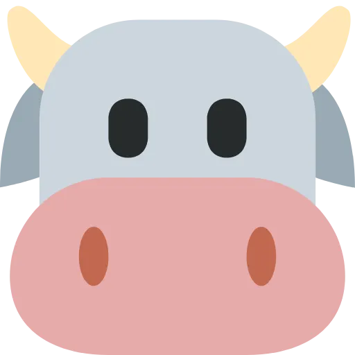 🐮 Эмодзи «Twemoji Animals» для Telegram