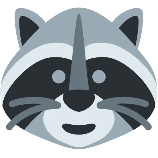 🦝 Эмодзи «Twemoji Animals» для Telegram