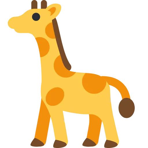🦒 Эмодзи «Twemoji Animals» для Telegram