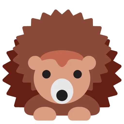 🦔 Эмодзи «Twemoji Animals» для Telegram