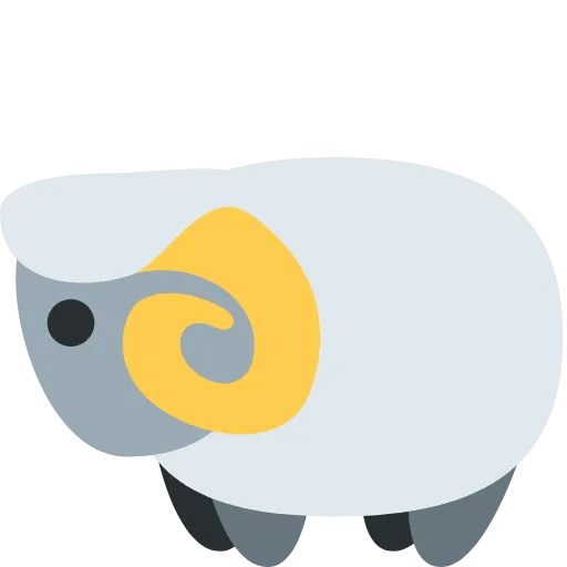 🐏 Эмодзи «Twemoji Animals» для Telegram