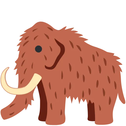 🦣 Эмодзи «Twemoji Animals» для Telegram