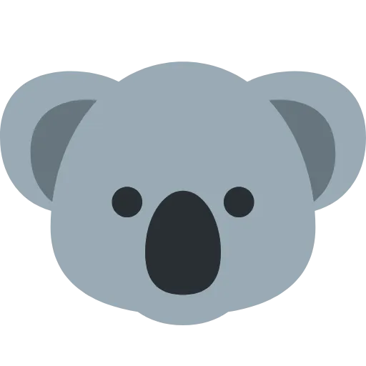 🐨 Эмодзи «Twemoji Animals» для Telegram
