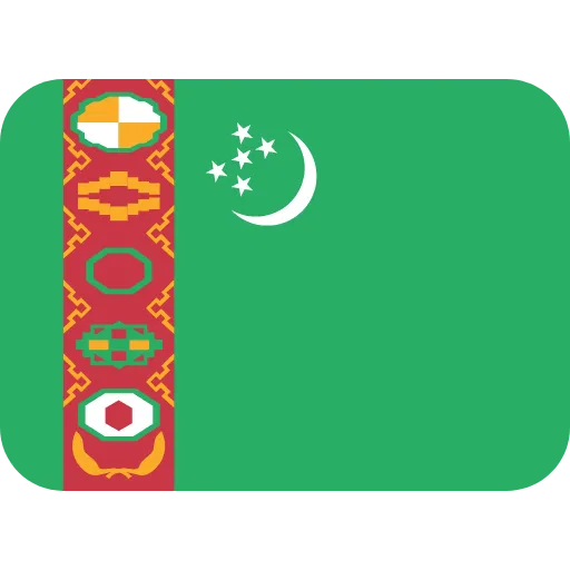 🇹🇲 Эмодзи «Twemoji Flags» для Telegram