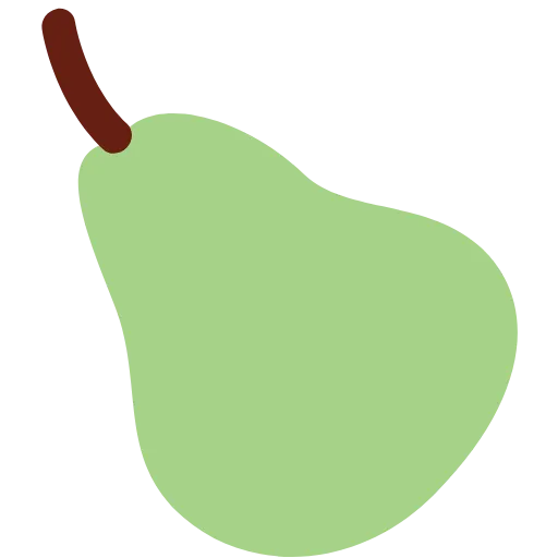 🍐 Эмодзи «Twemoji Foods» для Telegram