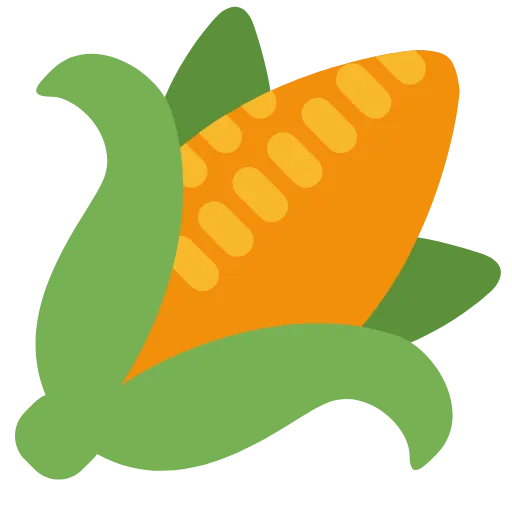 🌽 Эмодзи «Twemoji Foods» для Telegram