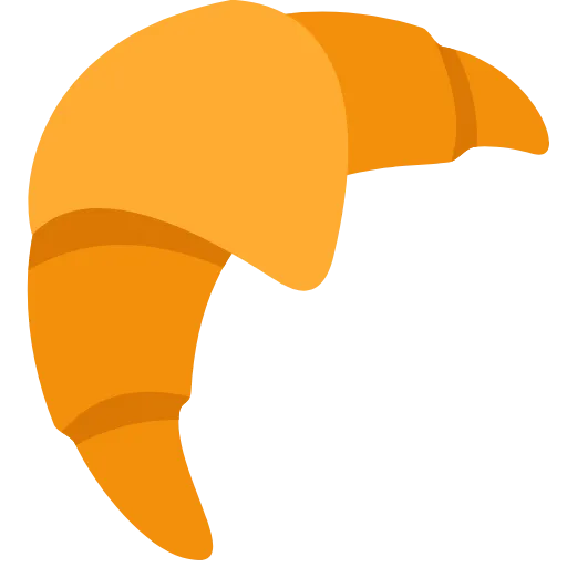 🥐 Эмодзи «Twemoji Foods» для Telegram
