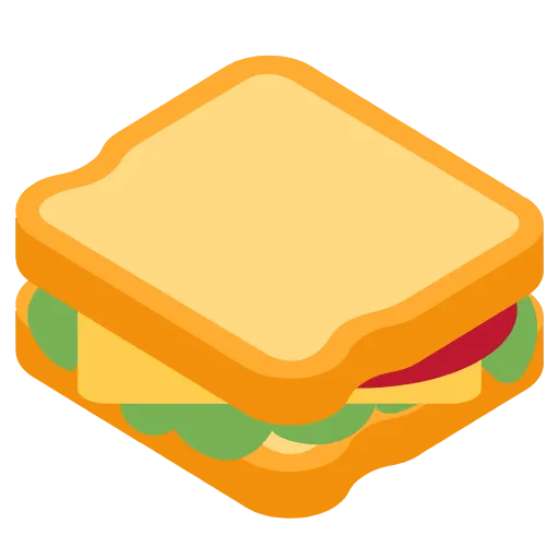 🥪 Эмодзи «Twemoji Foods» для Telegram