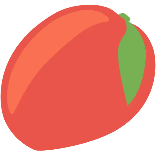 🥭 Эмодзи «Twemoji Foods» для Telegram