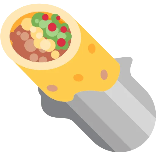 🌯 Эмодзи «Twemoji Foods» для Telegram