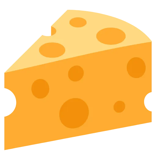 🧀 Эмодзи «Twemoji Foods» для Telegram
