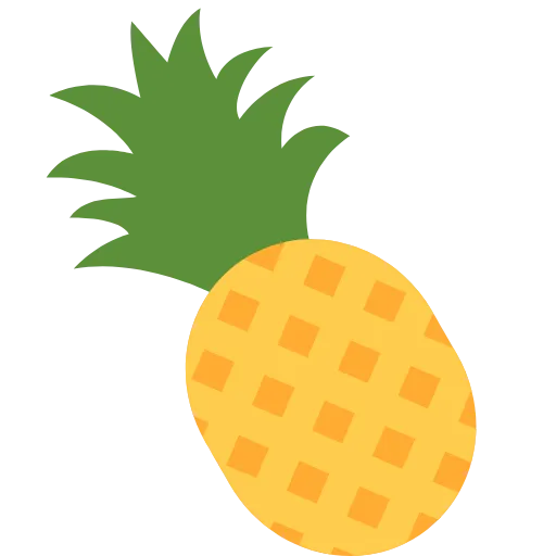 🍍 Эмодзи «Twemoji Foods» для Telegram