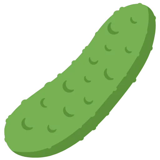 🥒 Эмодзи «Twemoji Foods» для Telegram