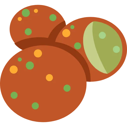 🧆 Эмодзи «Twemoji Foods» для Telegram