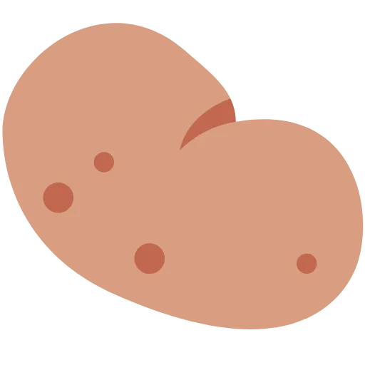🥔 Эмодзи «Twemoji Foods» для Telegram