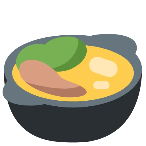 🍲 Эмодзи «Twemoji Foods» для Telegram