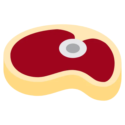 🥩 Эмодзи «Twemoji Foods» для Telegram