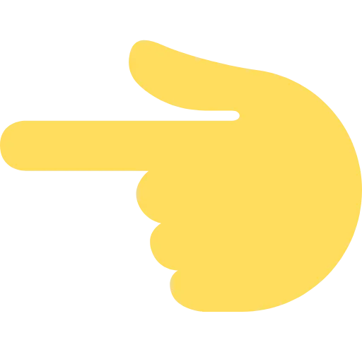 👈 Эмодзи «Twemoji Hands» для Telegram