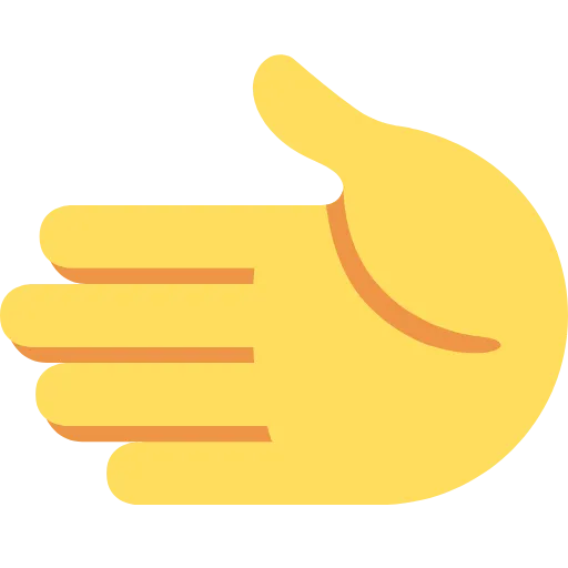 🫲 Эмодзи «Twemoji Hands» для Telegram