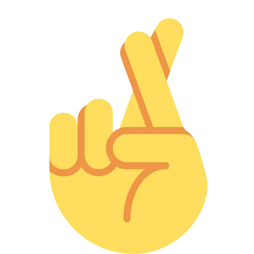 🤞 Эмодзи «Twemoji Hands» для Telegram