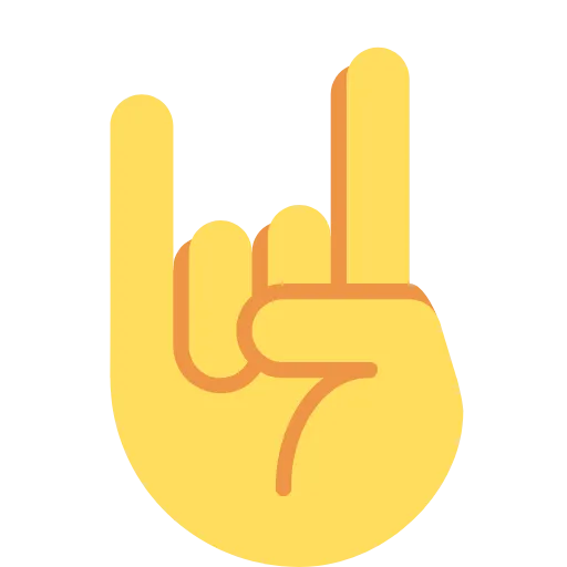 🤘 Эмодзи «Twemoji Hands» для Telegram