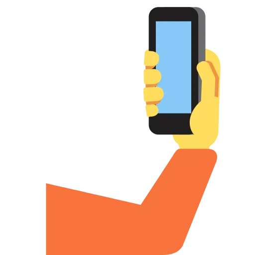 🤳 Эмодзи «Twemoji Hands» для Telegram
