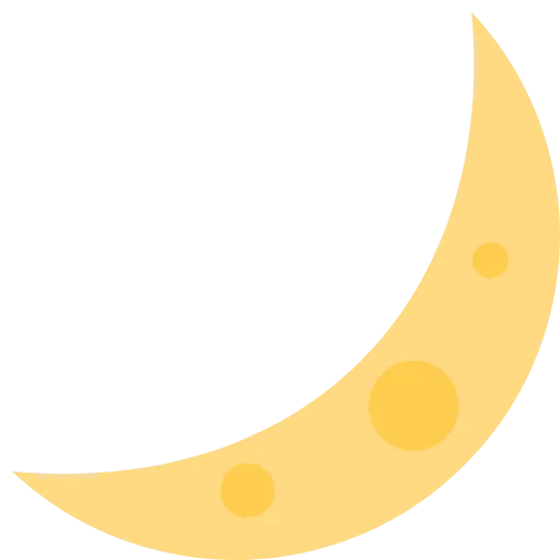 🌙 Эмодзи «Twemoji Time & Weather» для Telegram