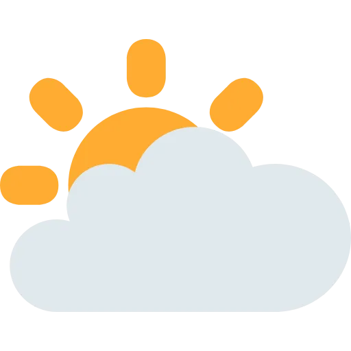 🌥️ Эмодзи «Twemoji Time & Weather» для Telegram