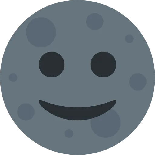 🌚 Эмодзи «Twemoji Time & Weather» для Telegram