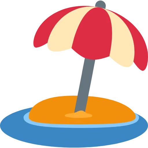 🏖️ Эмодзи «Twemoji Travel» для Telegram