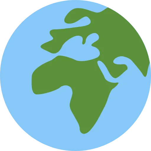 Стикерпак Twemoji Travel для Telegram