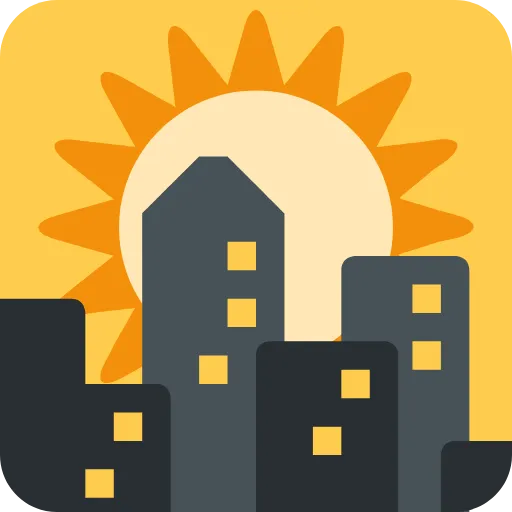 🌇 Эмодзи «Twemoji Travel» для Telegram