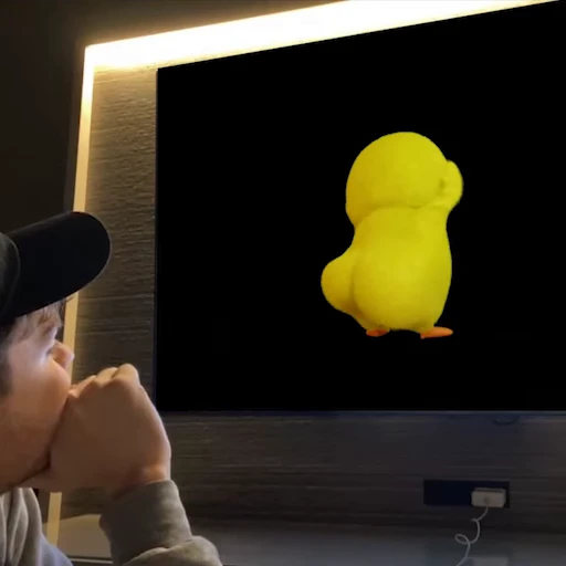 😍 Стикер «duck ass» для Telegram