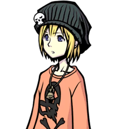👀 Стикер «The World Ends With You» для Telegram