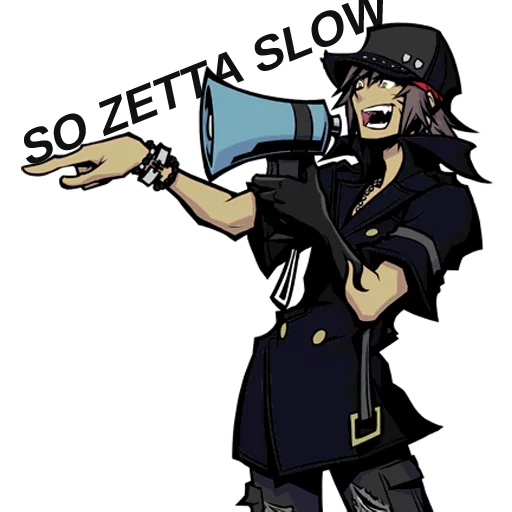 📢 Стикер «The World Ends With You» для Telegram